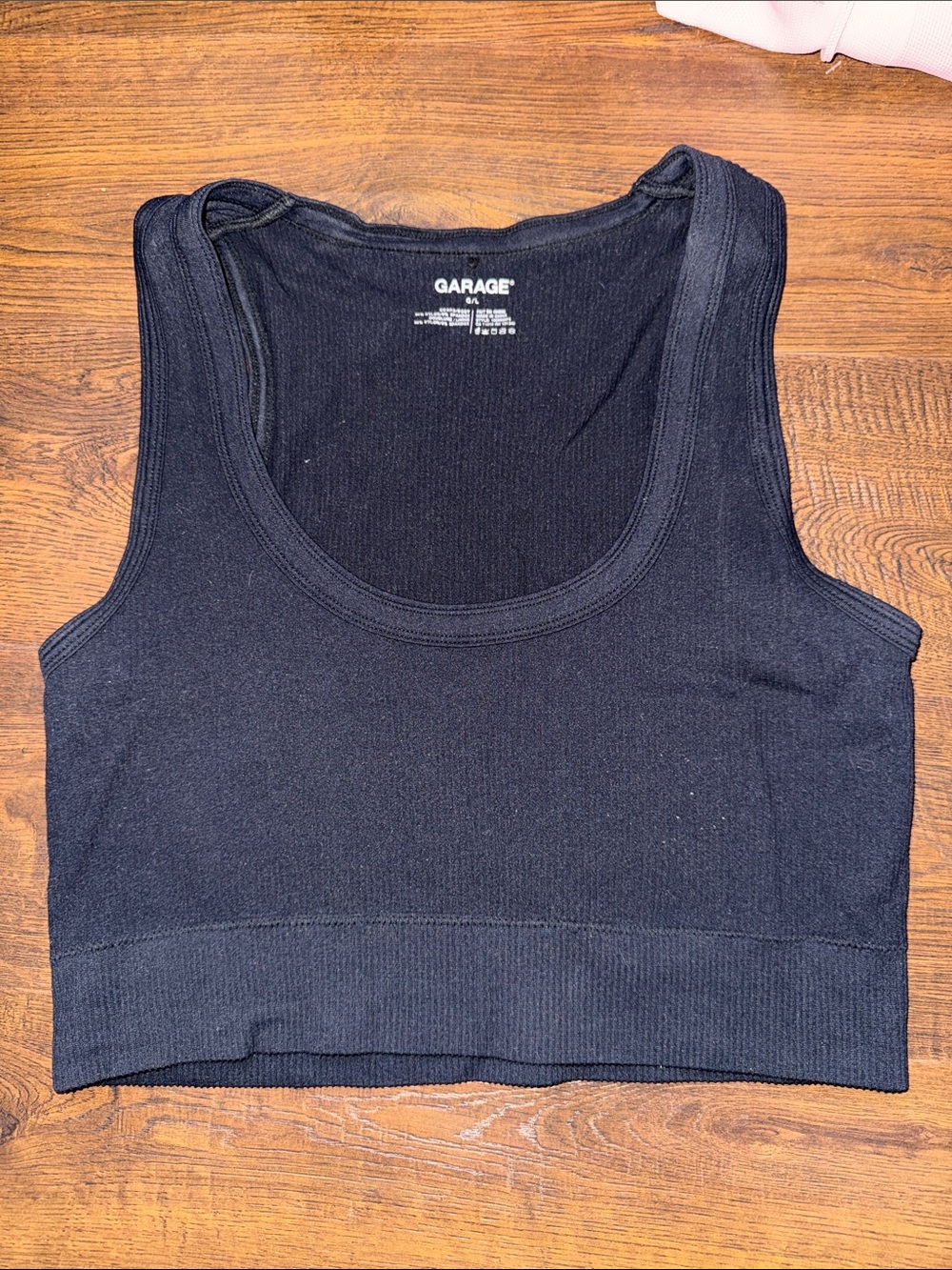 Garage Ribbed Tank Top